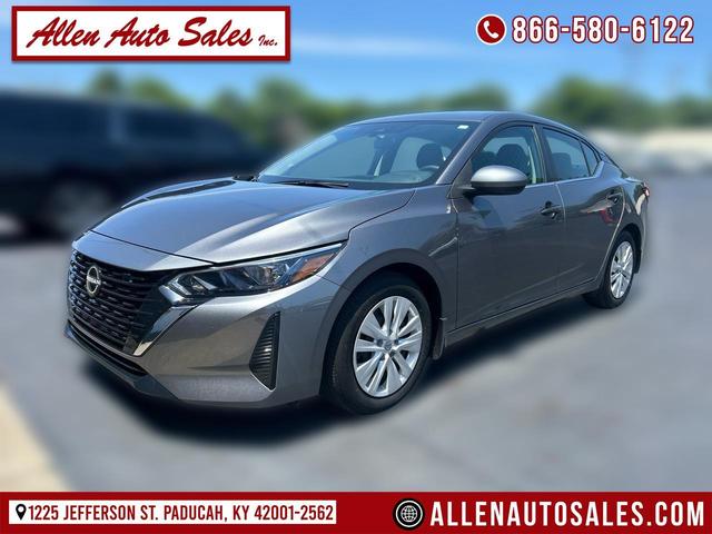 Gray 2024 Nissan Sentra Sedan Front-Wheel Drive Automatic