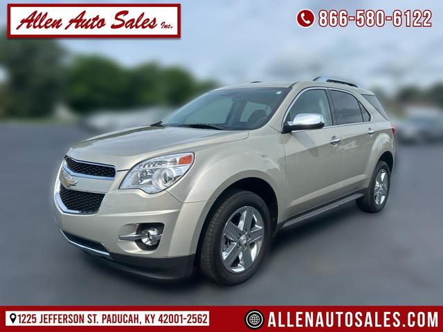 Gold 2015 Chevrolet Equinox LTZ FWD SUV / Crossover Front-Wheel Drive Automatic