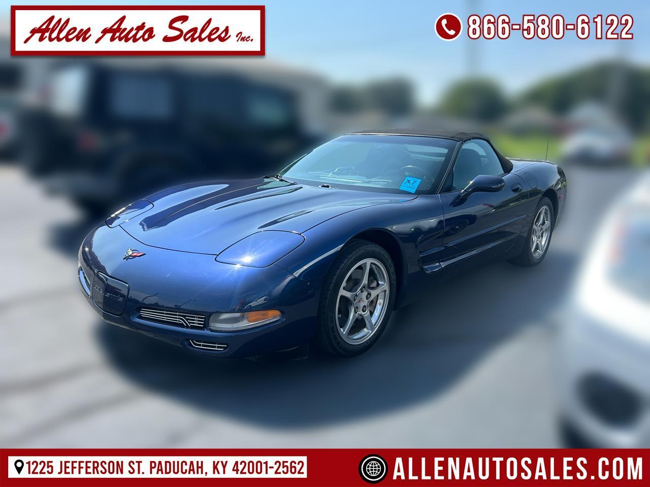 2000 Chevrolet Corvette 2dr Convertible