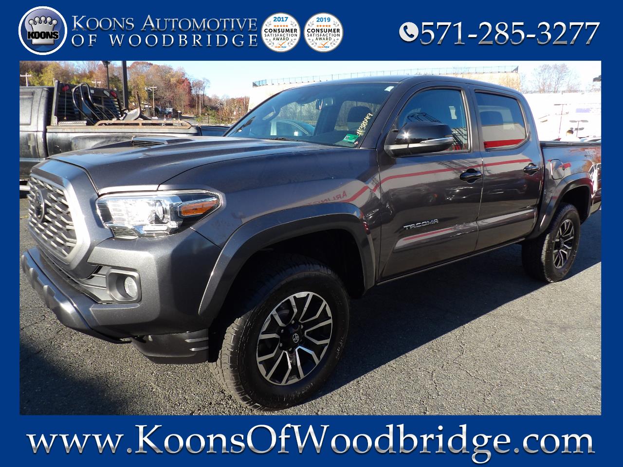 Toyota Tacoma 4WD TRD Sport Double Cab 6' Bed AT (Natl) 2021