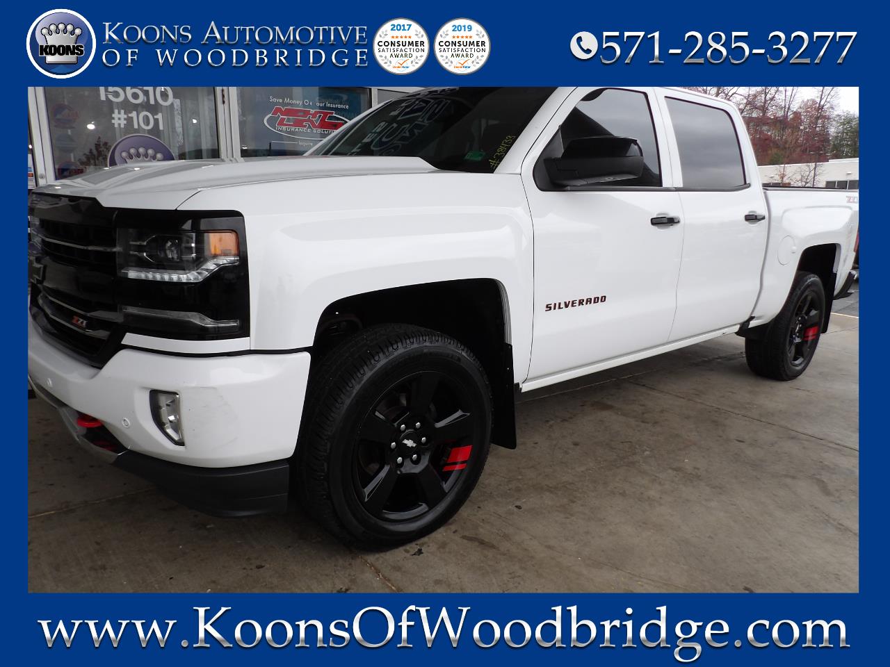 2018 Chevrolet Silverado 1500 4WD Crew Cab 143.5" LTZ w/2LZ