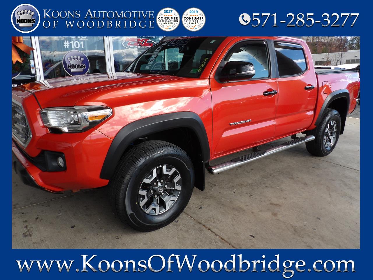 Toyota Tacoma TRD Offroad Dbl Cab 4WD V6 at 2016