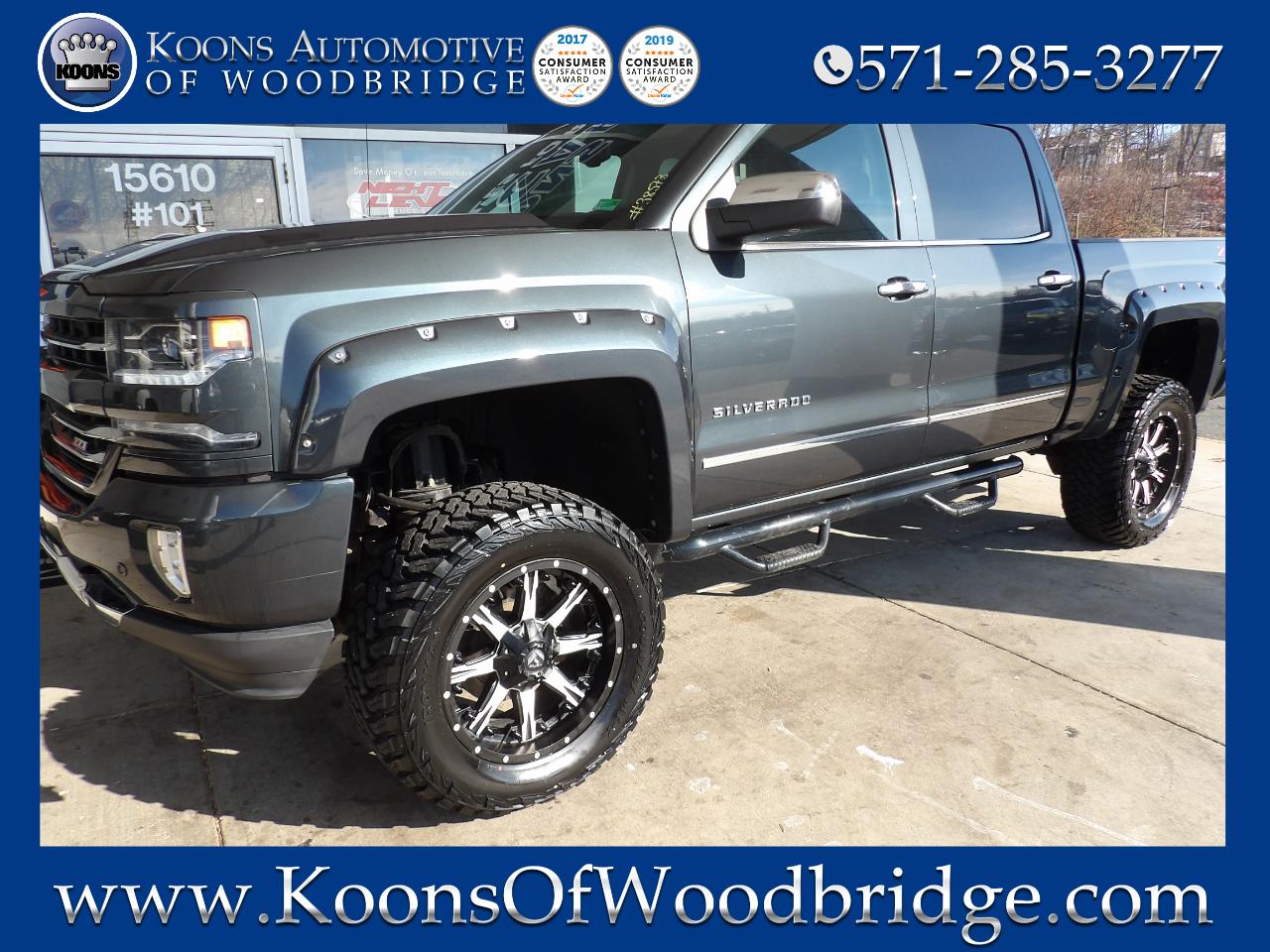 2018 Chevrolet Silverado 1500 Z71 Short Bed 4WD