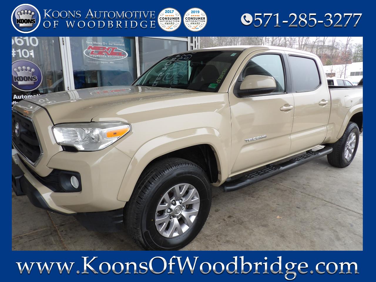 Toyota Tacoma SR5 Double Cab 6' Bed V6 4x4 AT (Natl) 2017