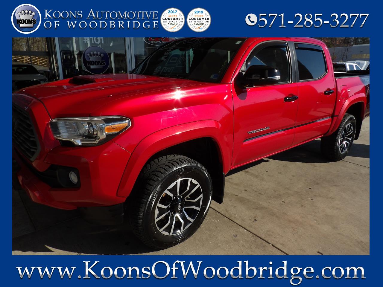Toyota Tacoma 4WD TRD Sport Double Cab 6' Bed AT (Natl) 2021
