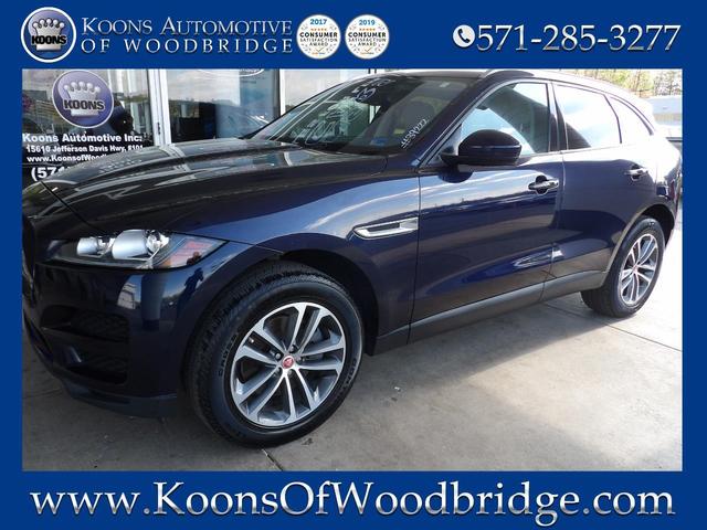 Blue 2018 Jaguar F-PACE 35t Premium AWD SUV / Crossover All-Wheel Drive Automatic