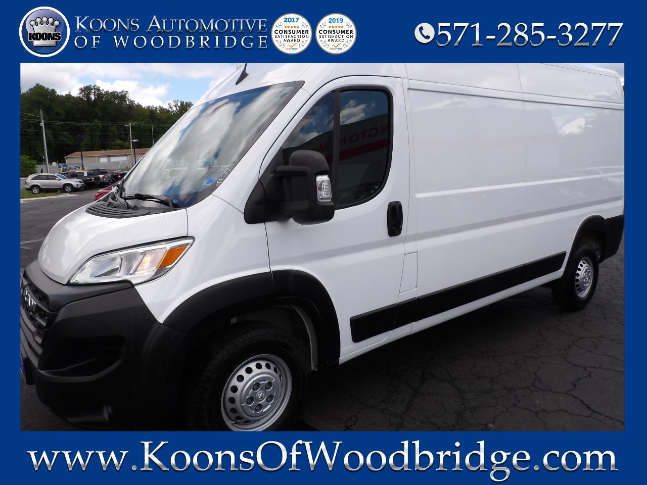 2025 RAM ProMaster Cargo Van Tradesman 3500 High Roof 159" WB w/Pass Seat