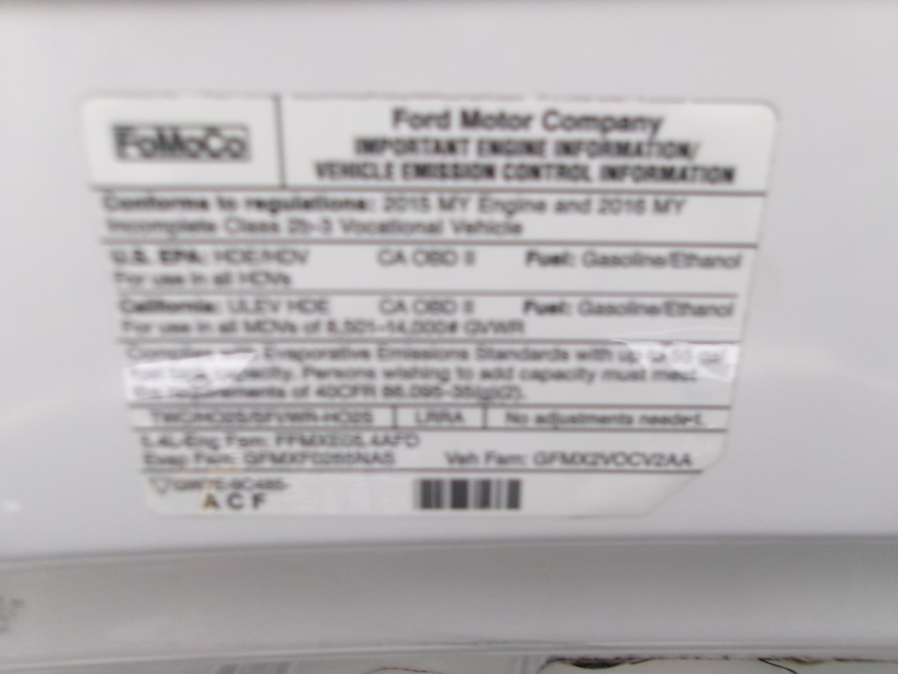 Ford Econoline  2016