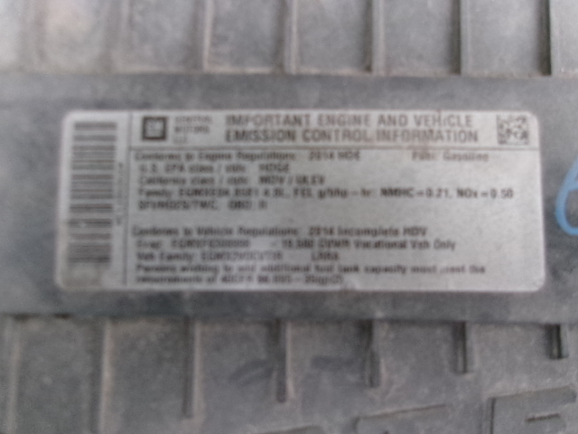 Chevrolet Express G3500 2014