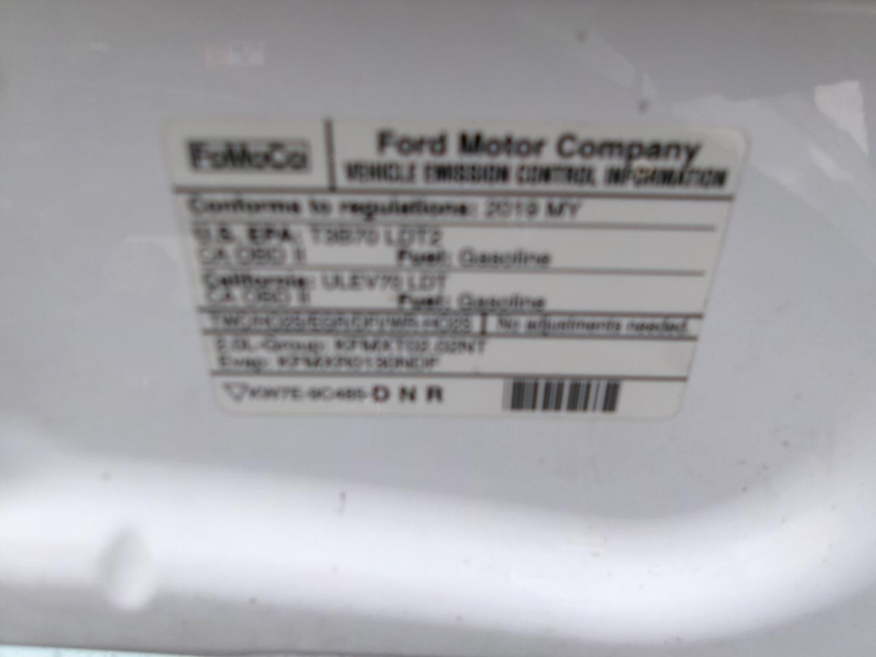 Ford Transit Connect Cargo Van XL LWB w/Rear 180 Degree Door 2019