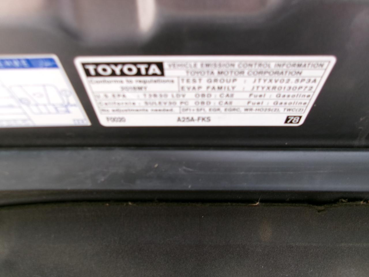Toyota Camry LE 2018