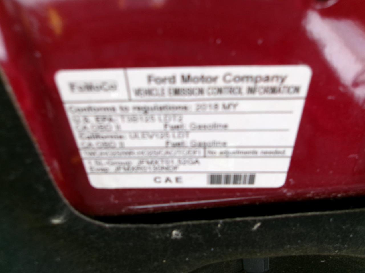 Ford Escape SEL 4WD 2018