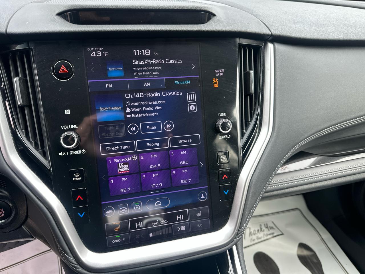 Subaru Outback Limited XT CVT 2022