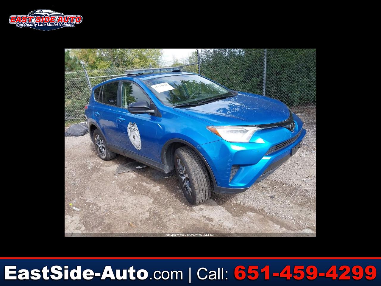 Toyota RAV4 LE FWD (Natl) 2018
