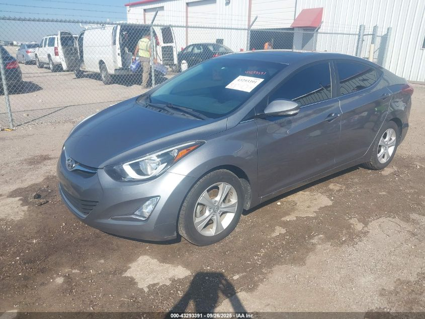 Hyundai Elantra 4dr Sdn Auto Value Edition (Ulsan Plant) 2016