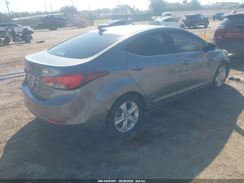 Hyundai Elantra 4dr Sdn Auto Value Edition (Ulsan Plant) 2016