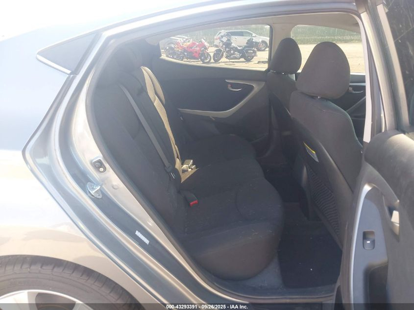 Hyundai Elantra 4dr Sdn Auto Value Edition (Ulsan Plant) 2016