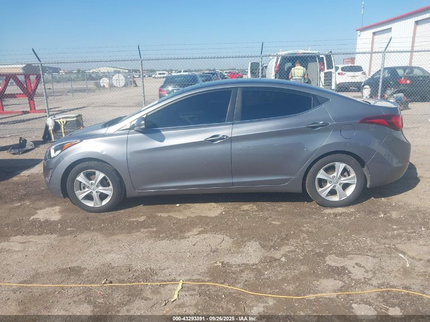 Hyundai Elantra 4dr Sdn Auto Value Edition (Ulsan Plant) 2016