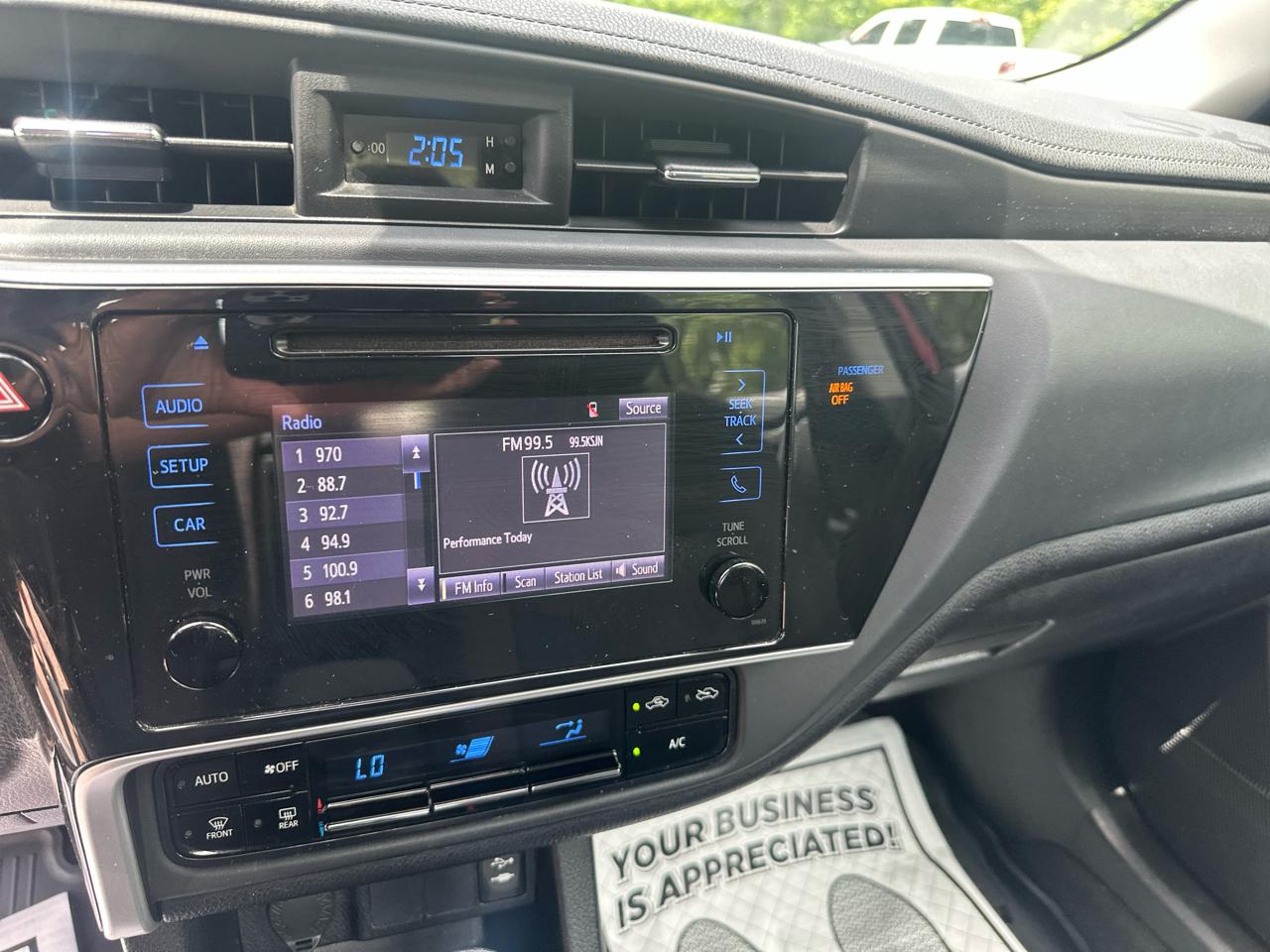 Toyota Corolla L CVT (Natl) 2018