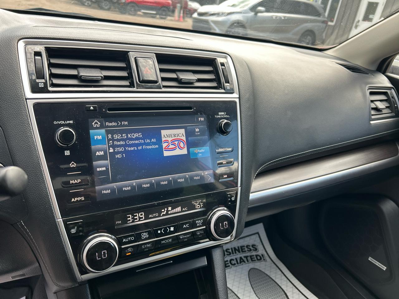 Subaru Legacy 2.5i Limited 2018
