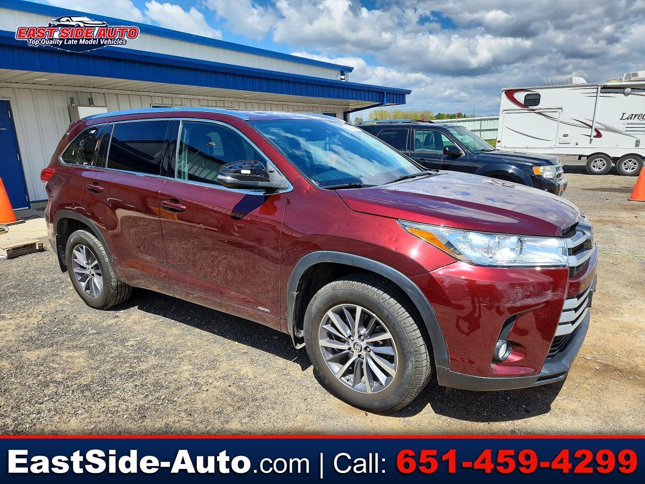 Toyota Highlander Hybrid XLE V6 AWD (Natl) 2017