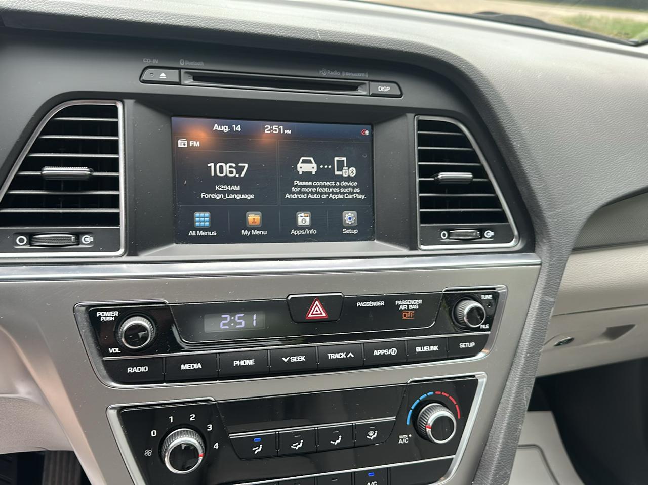 Hyundai Sonata Sport 2.4L 2017