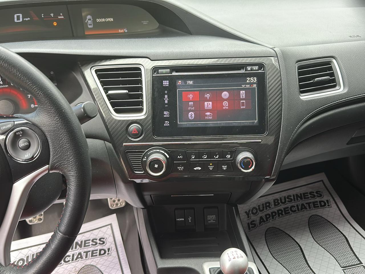 Honda Civic Sedan 4dr Man Si 2015