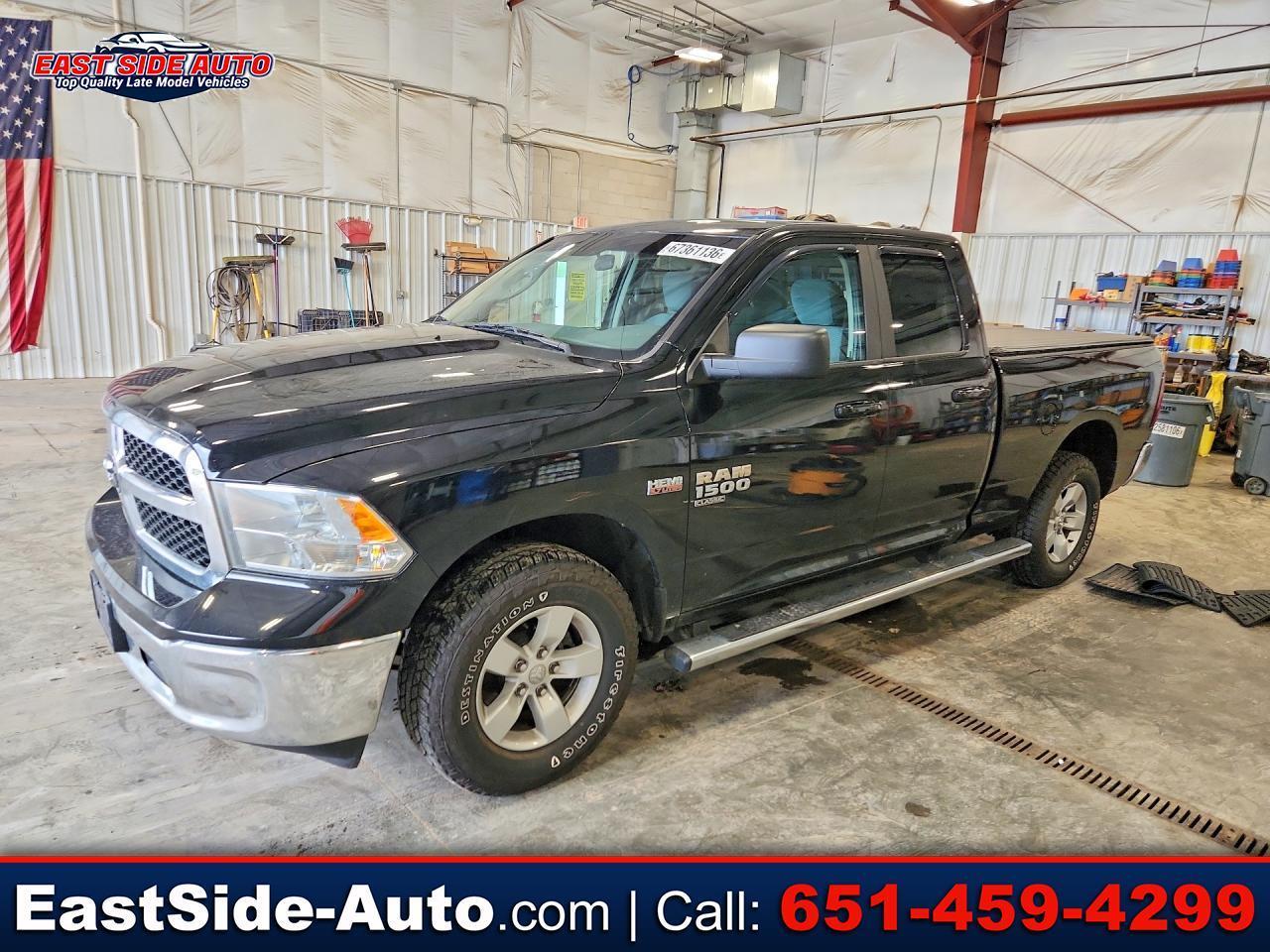 2019 RAM 1500 Classic SLT 4x4 Quad Cab 6'4" Box