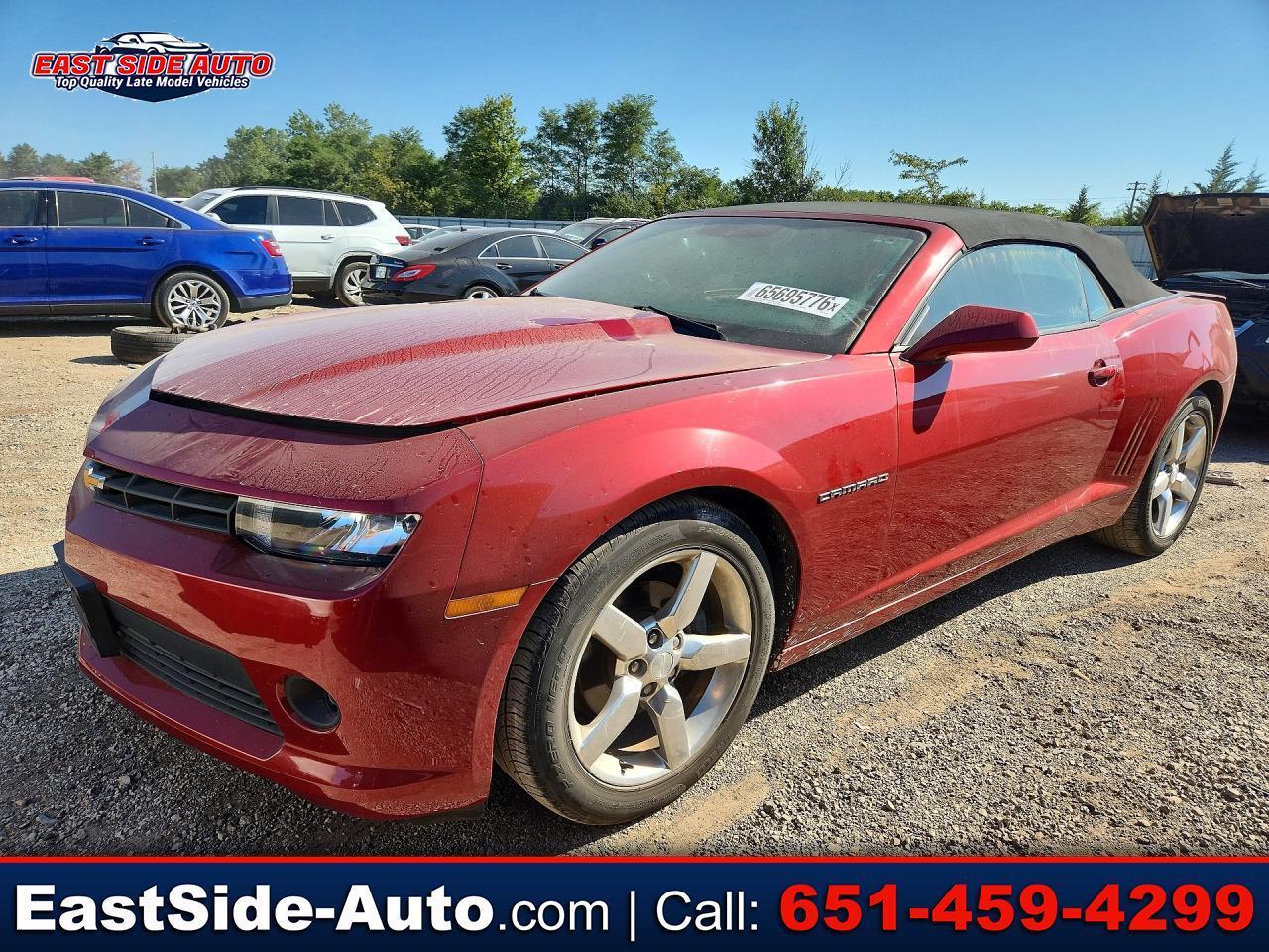 2015 Chevrolet Camaro 2dr Conv LT w/1LT