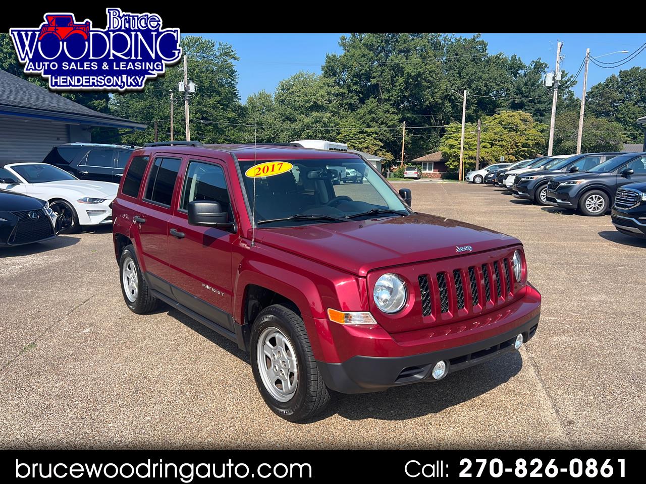Used 2017 Jeep Patriot Sport FWD for Sale in Henderson KY 42420 Bruce Woodring Auto Sales