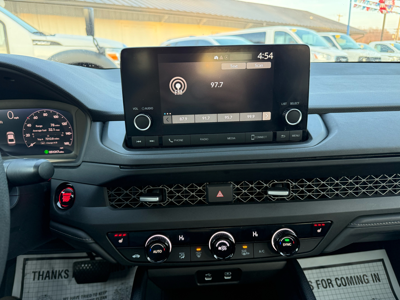 Honda Accord Sedan EX CVT 2023