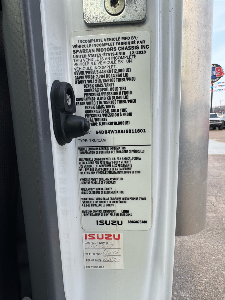 Isuzu Trucks NRR  2018