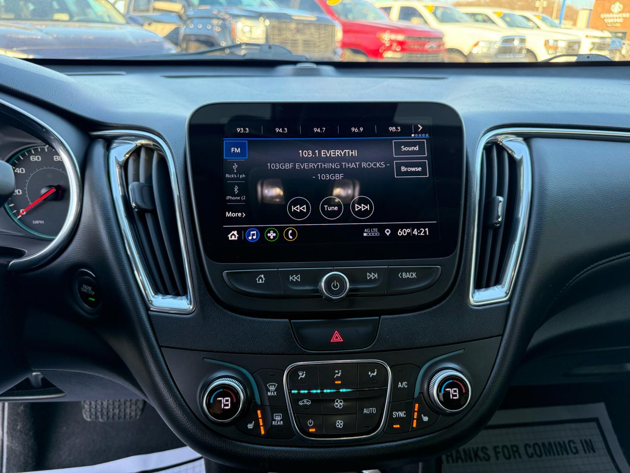 Chevrolet Malibu 4dr Sdn LT w/1LT 2019