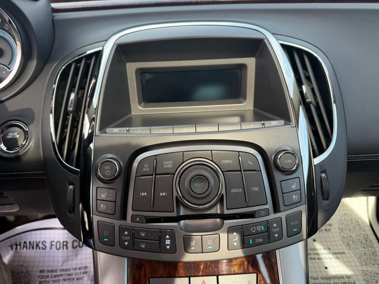 Buick LaCrosse 4dr Sdn CXL 3.0L FWD 2010