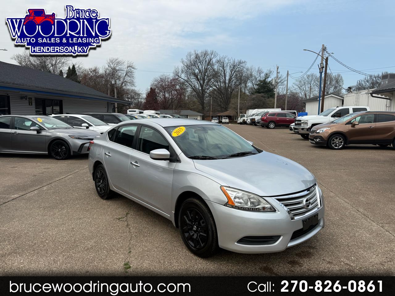 2015 Nissan Sentra 4dr Sdn I4 CVT SV