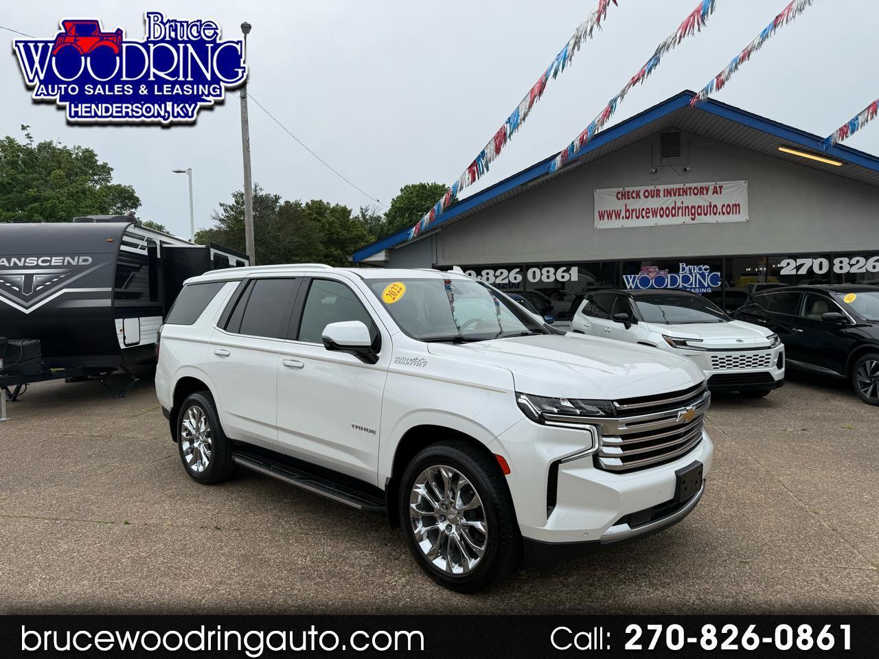 2022 Chevrolet Tahoe 4WD 4dr High Country