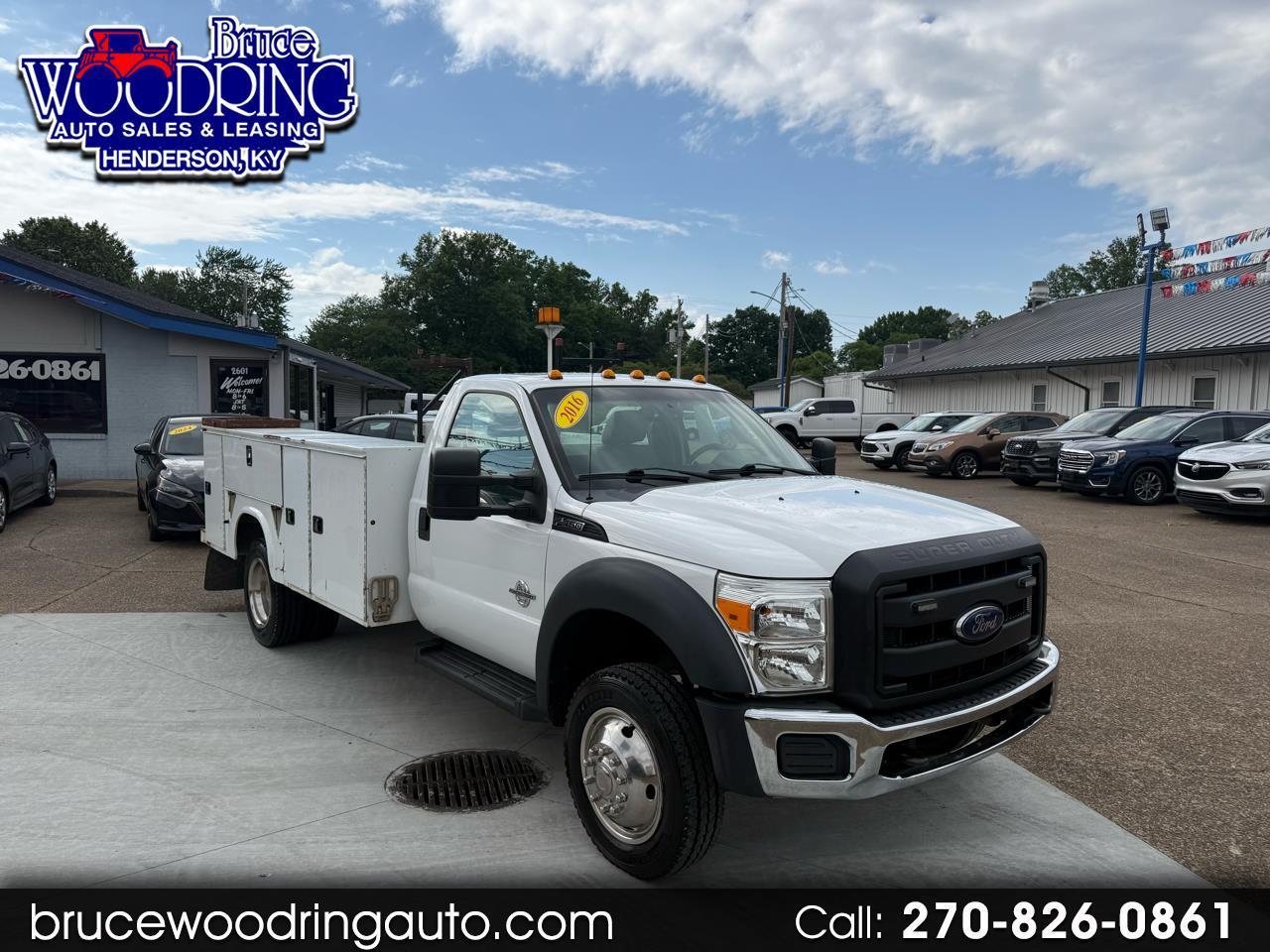 2016 Ford Super Duty F-450 DRW 2WD Reg Cab 141" WB 60" CA XLT