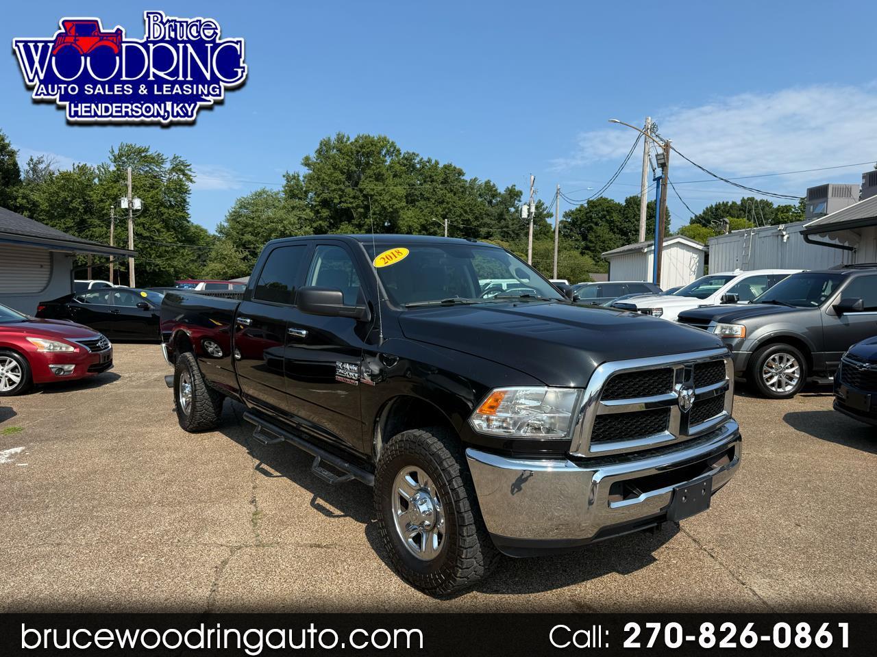 2018 RAM 2500 SLT 4x4 Crew Cab 8' Box