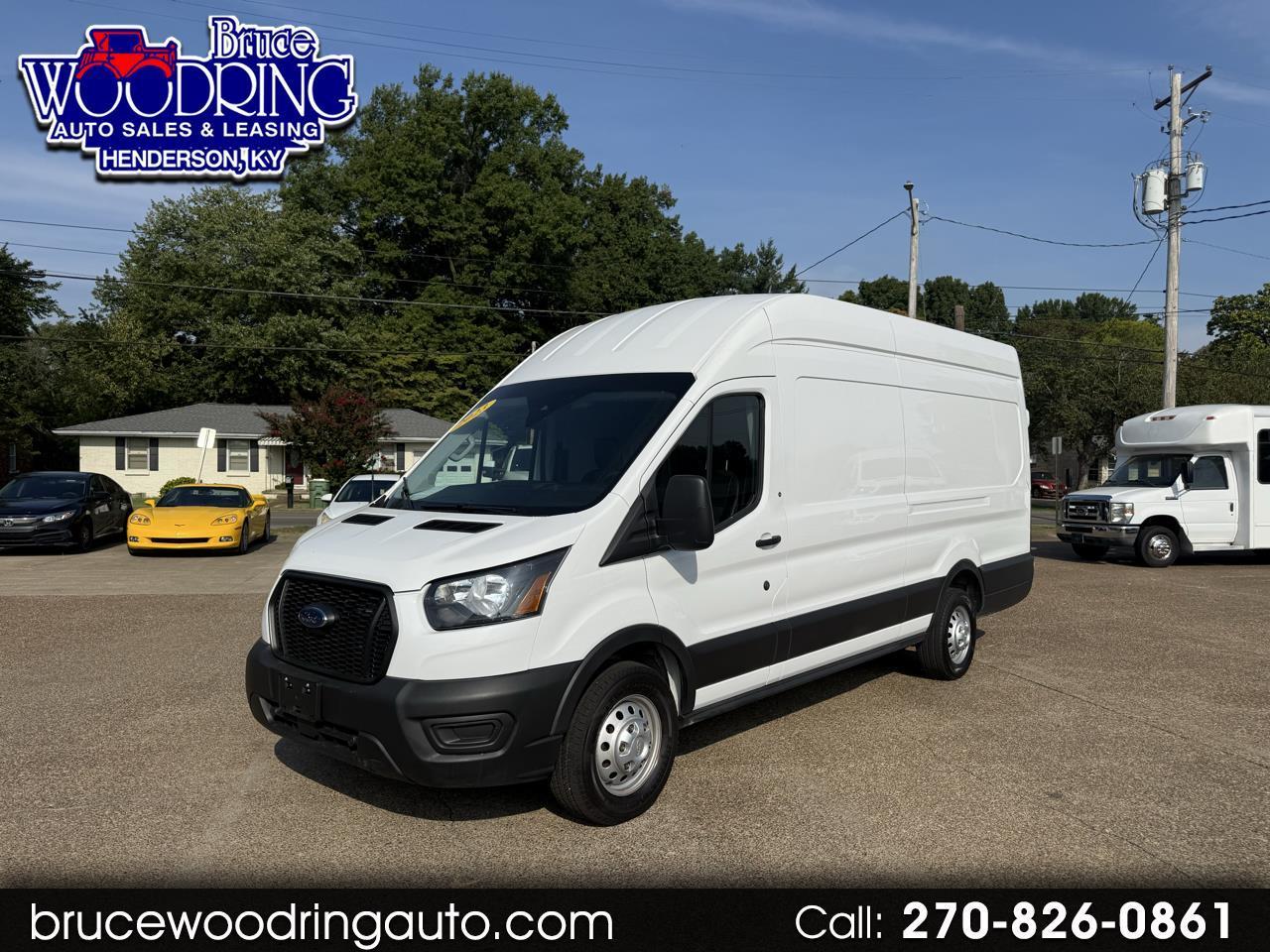 2023 Ford Transit Cargo Van T-250 148" EL Hi Rf 9070 GVWR AWD