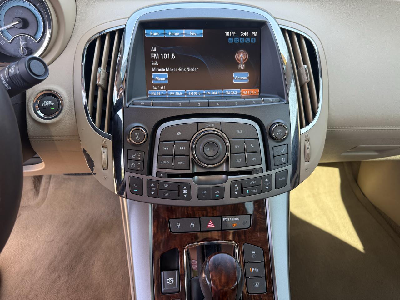 Buick LaCrosse 4dr Sdn Touring FWD 2013
