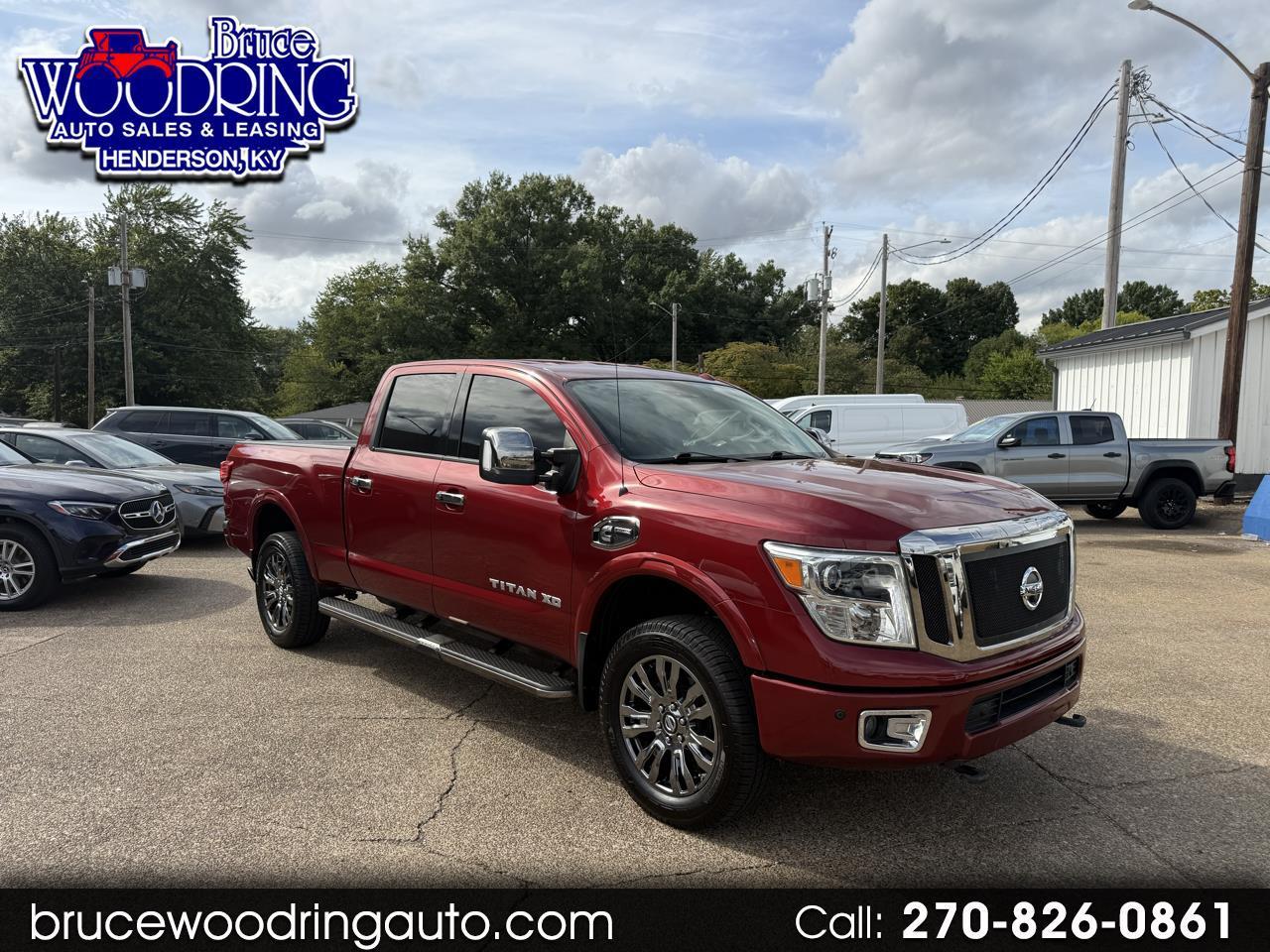 2016 Nissan Titan XD 4WD Crew Cab Platinum Reserve Diesel