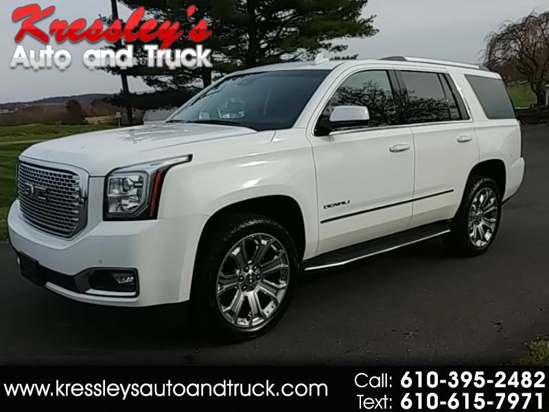 Used 2015 GMC Yukon 4WD 4dr Denali for Sale in Orefield PA 18069