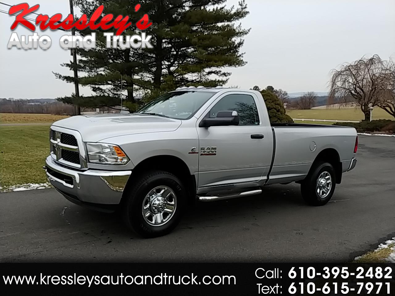 Used 2017 RAM 3500 Tradesman 4x4 Reg Cab 8' Box for Sale in Orefield PA