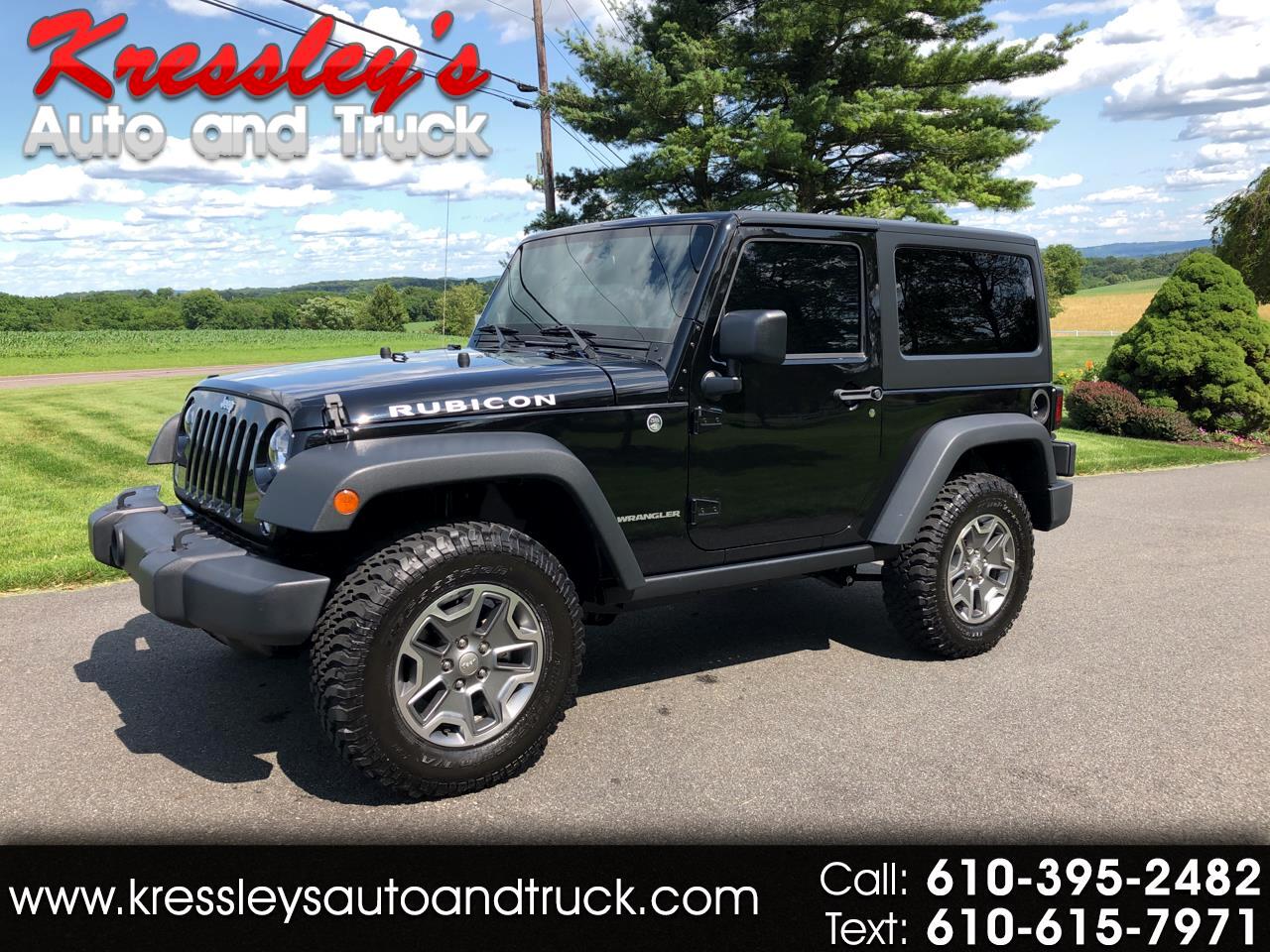 Used 2014 Jeep Wrangler 4WD 2dr Rubicon for Sale in Orefield PA 18069