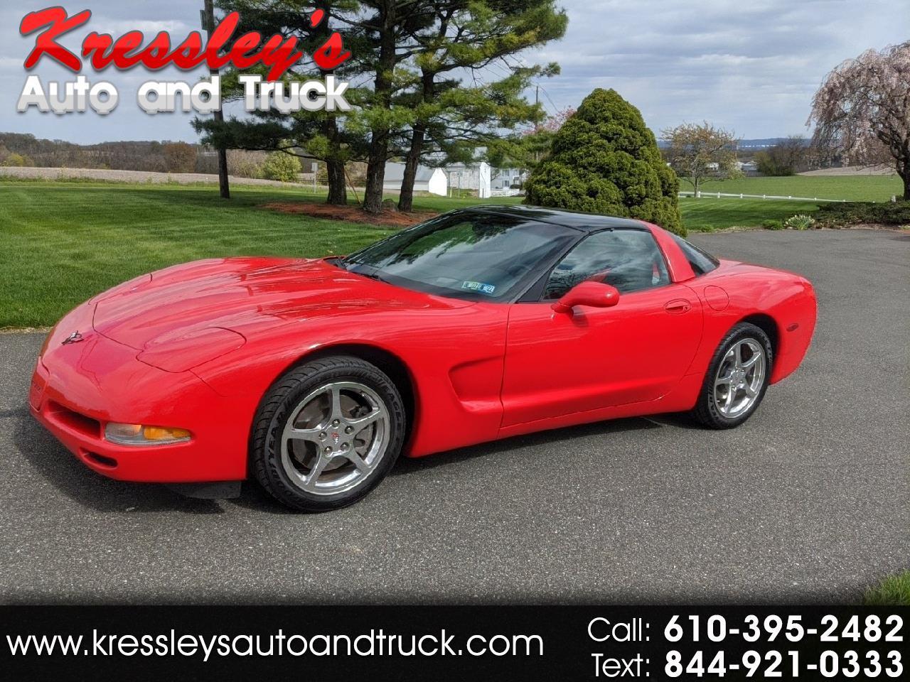 Used 2002 Chevrolet Corvette 2dr Cpe for Sale in Orefield PA 18069