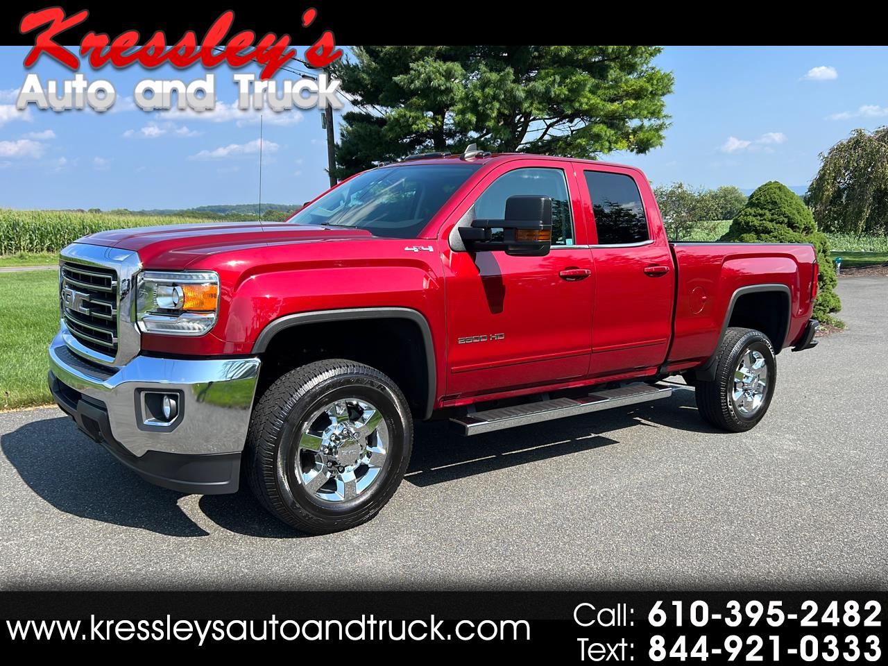 Used 2019 GMC Sierra 2500HD 4WD Double Cab 144.2" SLE for Sale in