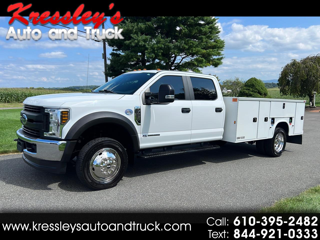 Used 2019 Ford Super Duty F550 DRW XL 4WD Crew Cab 203" WB 84" CA for
