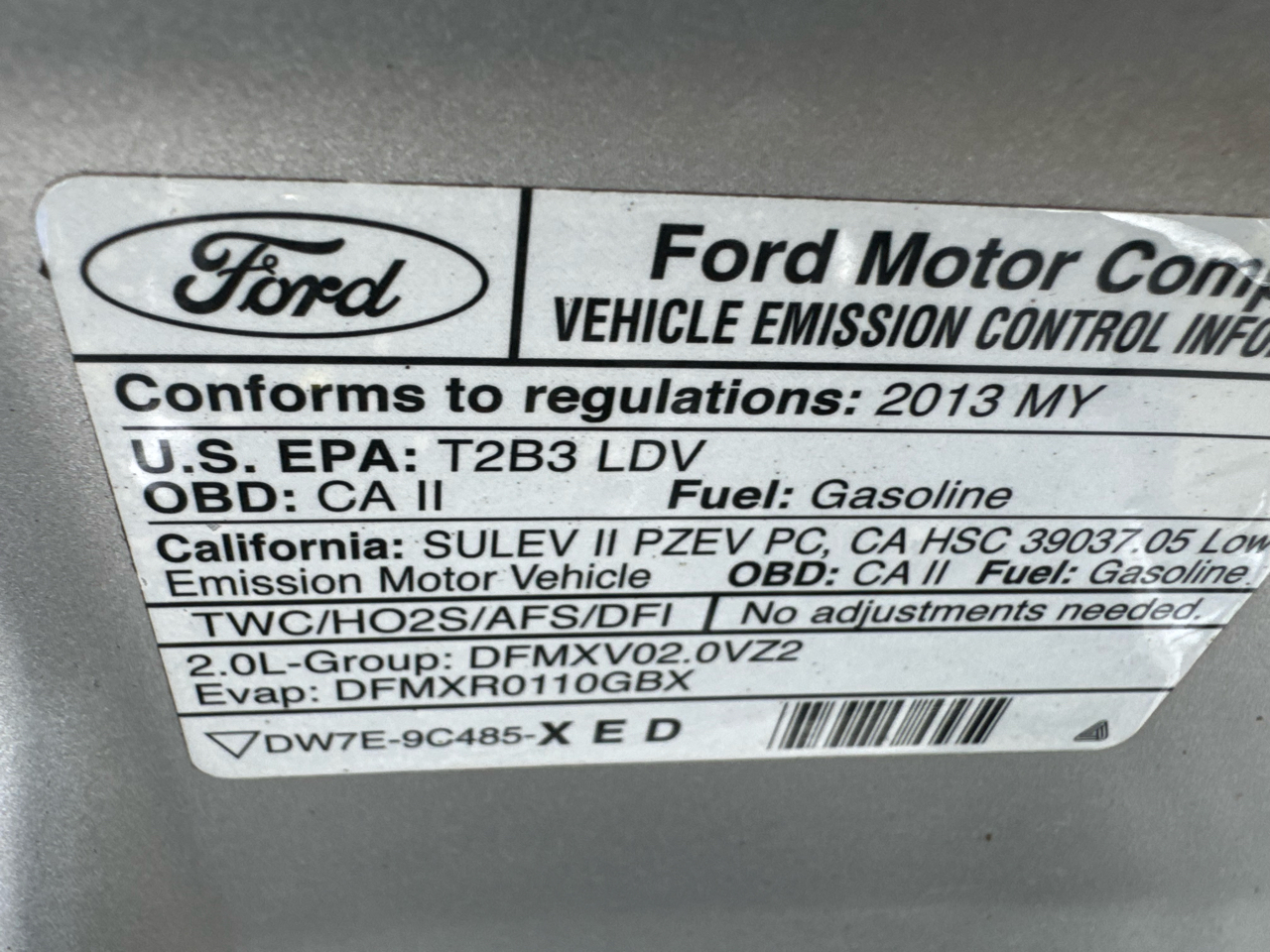 Ford Focus SE Hatch 2013