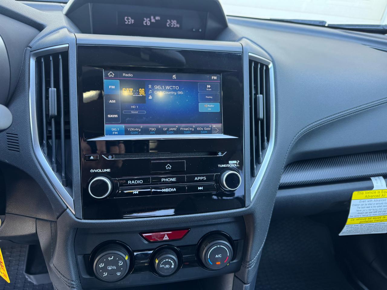 Subaru Crosstrek 2.0i Premium CVT 2019