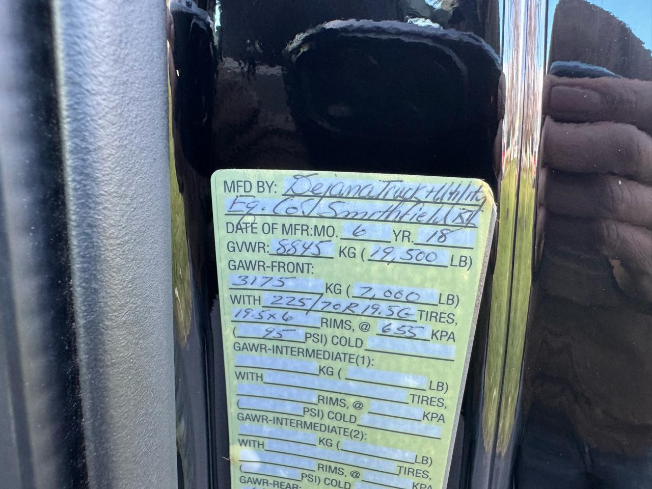 Ford Super Duty F-550 DRW XL 4WD Reg Cab 169" WB 84" CA 2018